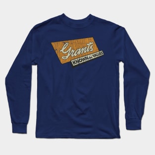 Grants Known For Values 1906 Long Sleeve T-Shirt